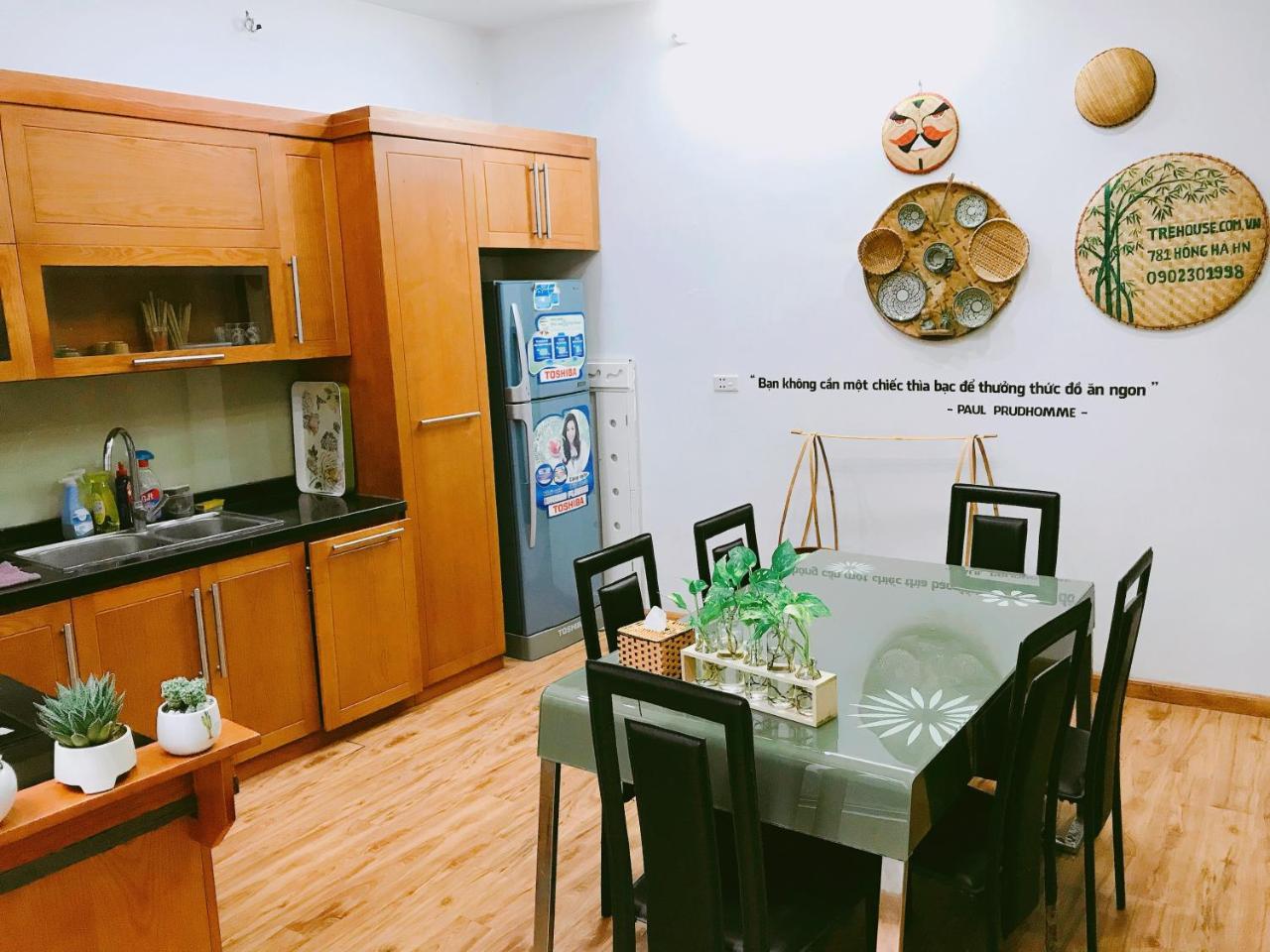 Tre House Homestay Hanoi Exteriör bild